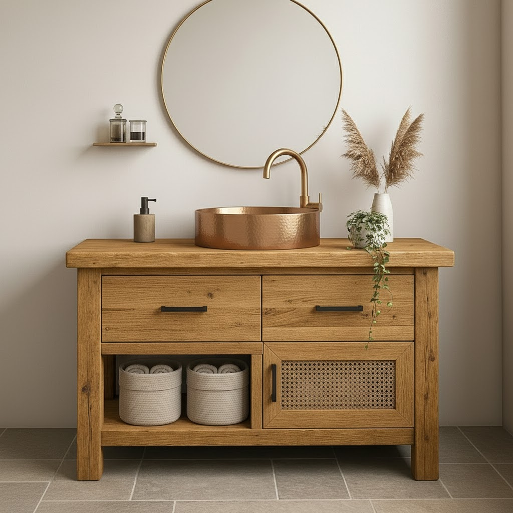Oakline Solid Wood Bathroom Vanity