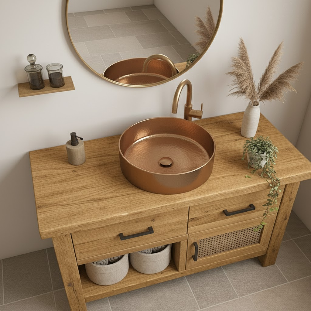 Oakline Solid Wood Bathroom Vanity