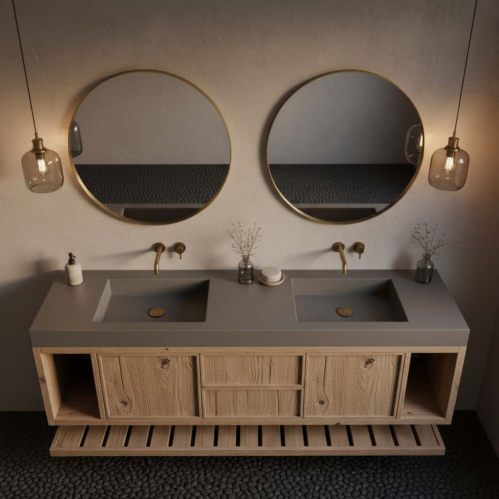 Nordic Line Floating Bathroom Vanity