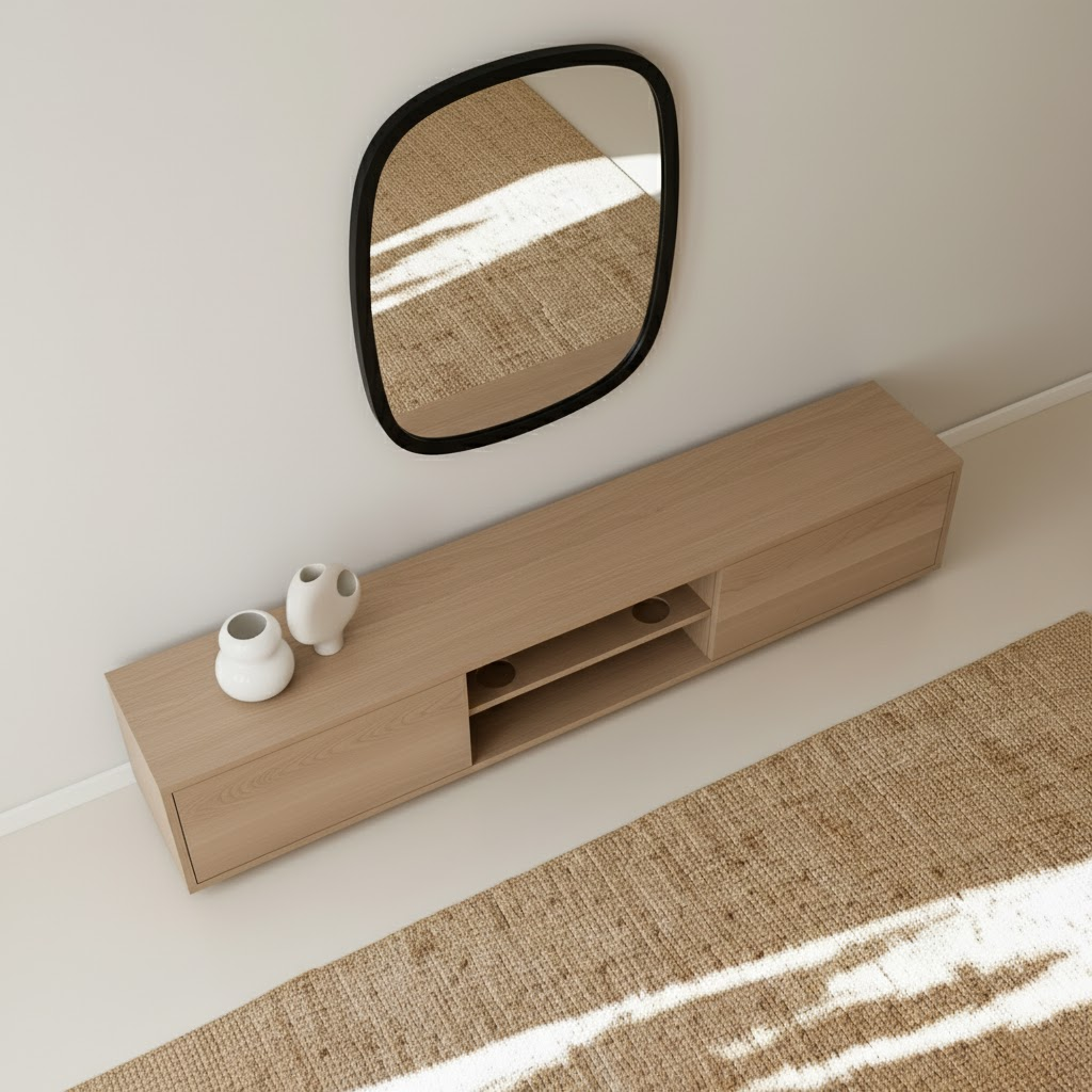 Luma Lowline Solid Wood TV Stand