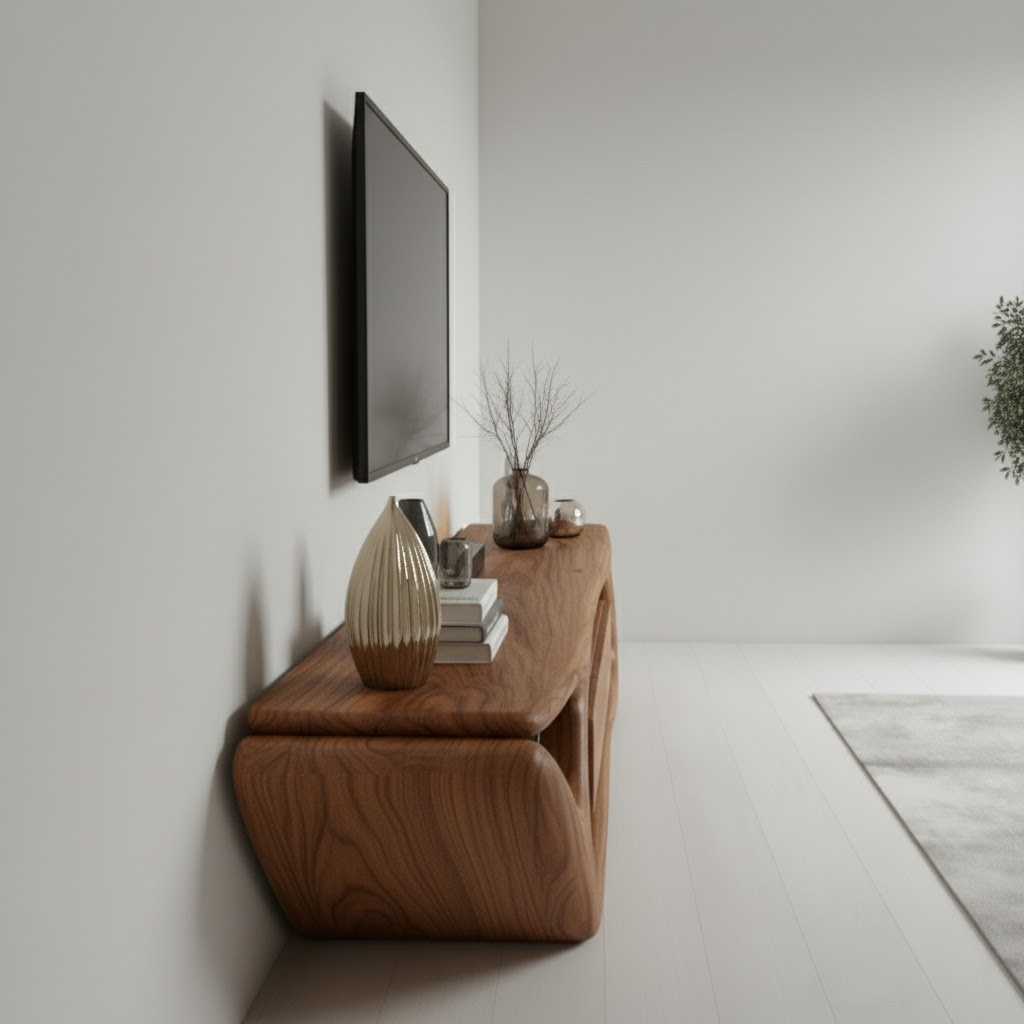 Aureon Solid Wood TV Stand