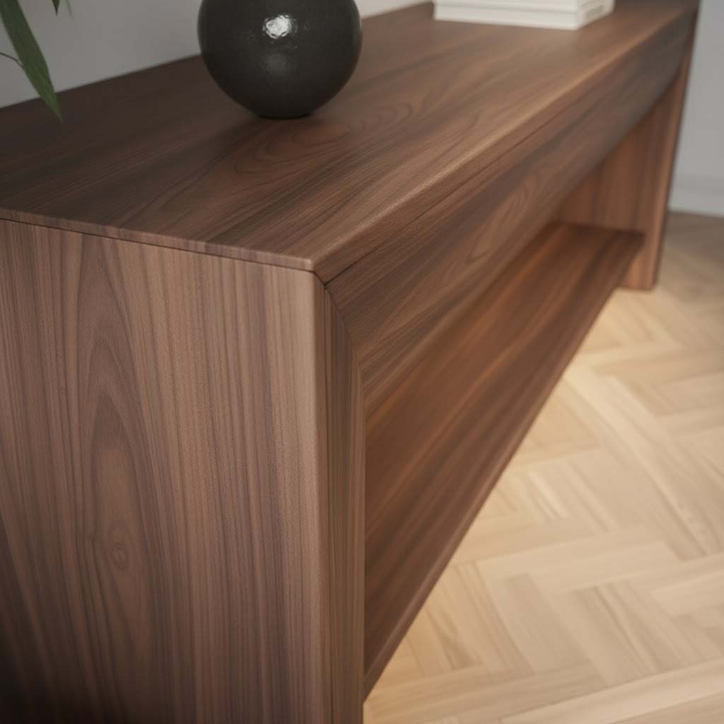 Modern Solid Wood Console Table