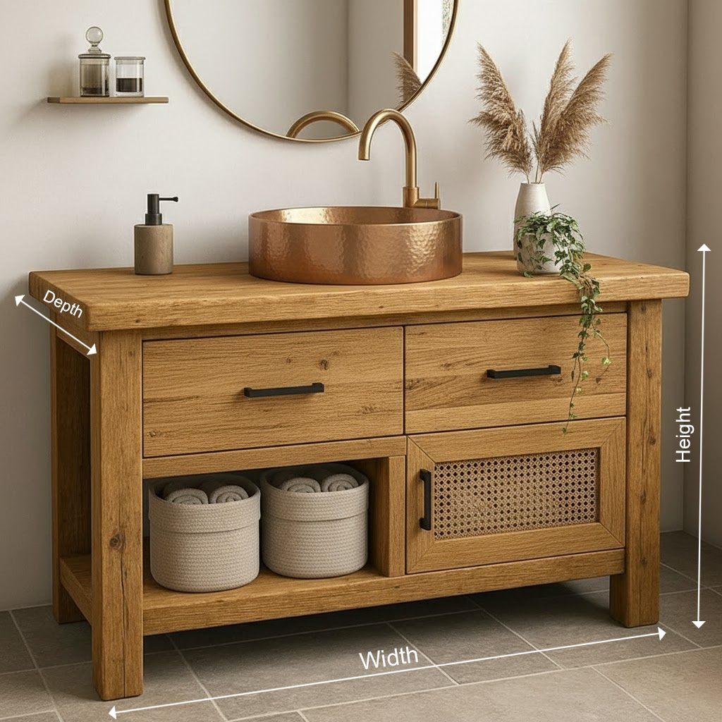 Oakline Solid Wood Bathroom Vanity