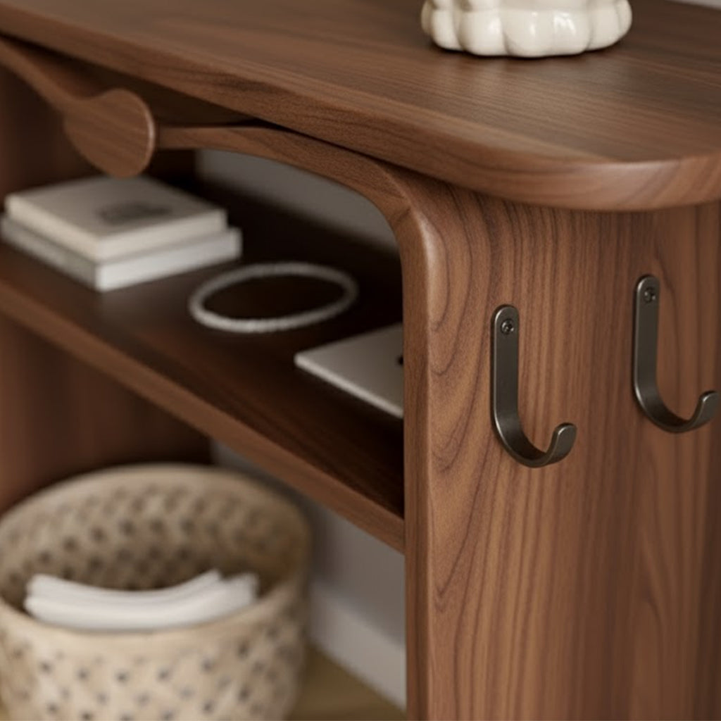 Minimal Solid Wood Console Table